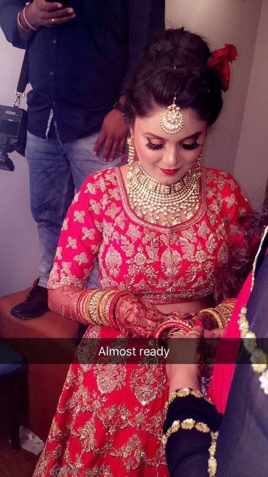 Photo From Nikita weds Rishabh (Jaipur) - By Kriti Chhabra Makeovers