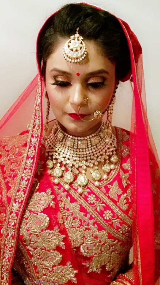 Photo From Nikita weds Rishabh (Jaipur) - By Kriti Chhabra Makeovers