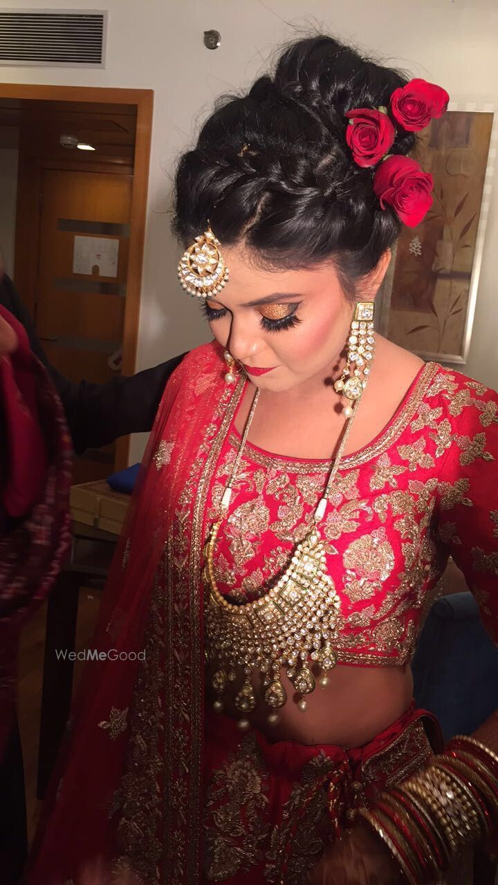 Photo From Nikita weds Rishabh (Jaipur) - By Kriti Chhabra Makeovers