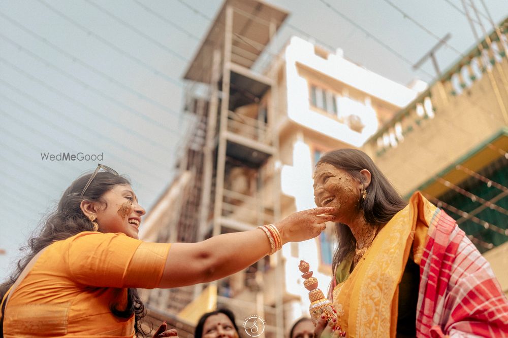 Photo From Hrittika's Haldi - By The Shutter Story