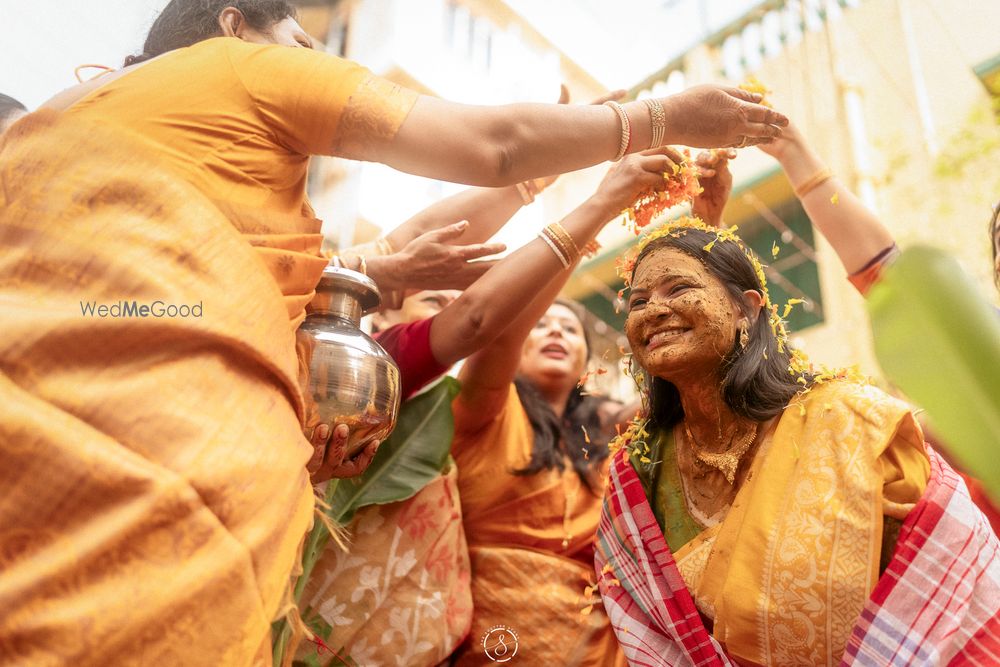 Photo From Hrittika's Haldi - By The Shutter Story