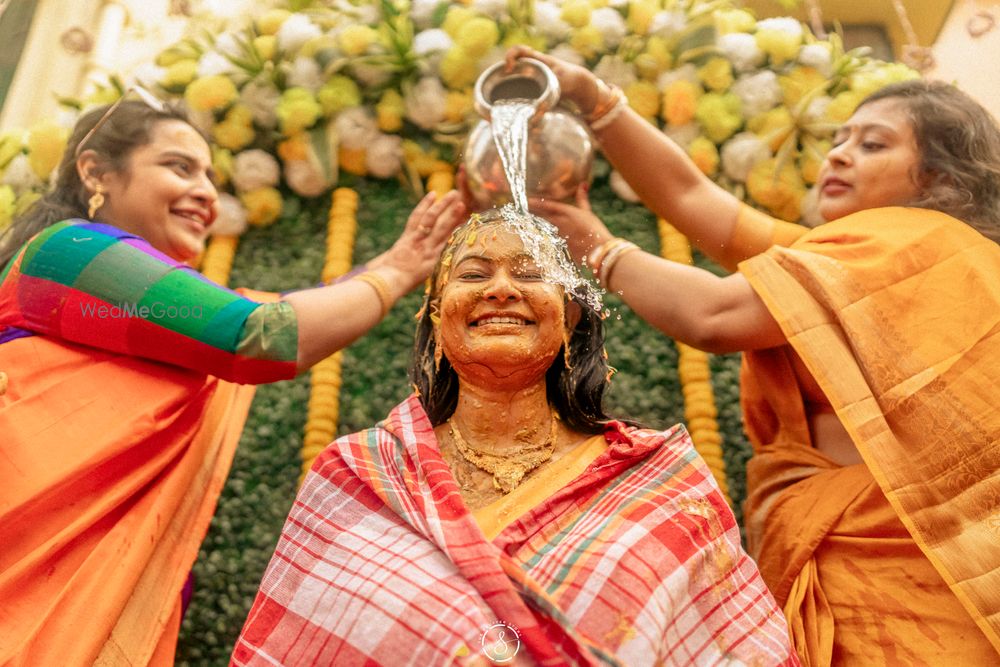 Photo From Hrittika's Haldi - By The Shutter Story