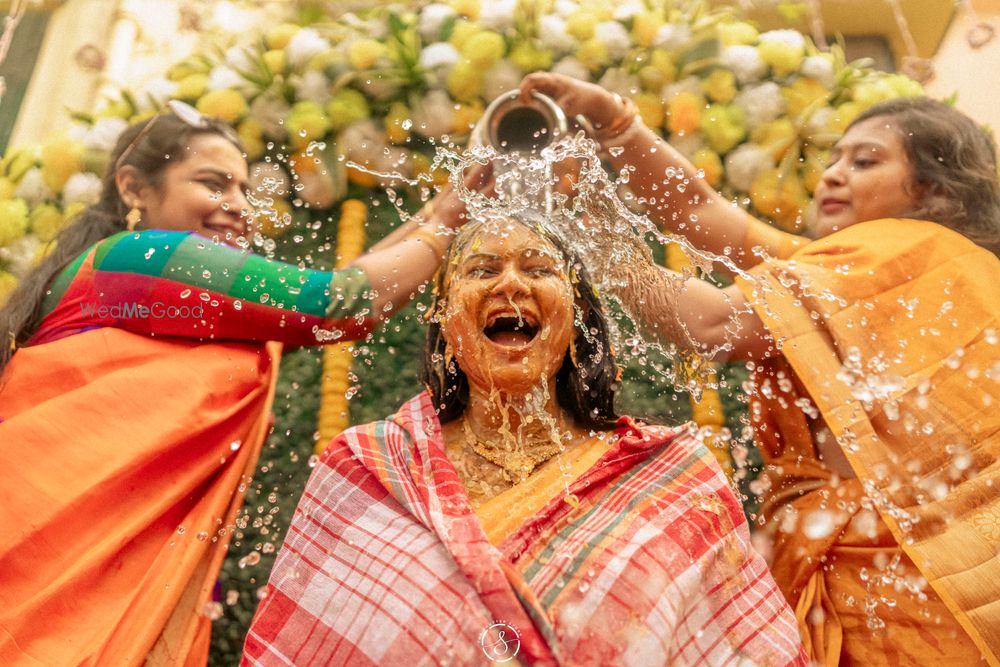 Photo From Hrittika's Haldi - By The Shutter Story