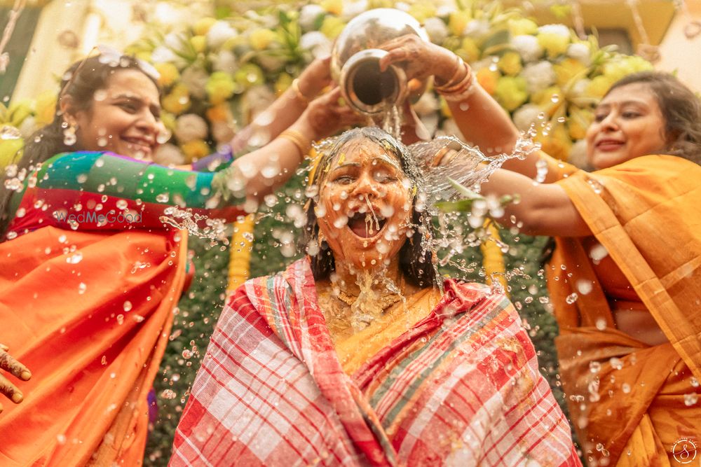 Photo From Hrittika's Haldi - By The Shutter Story