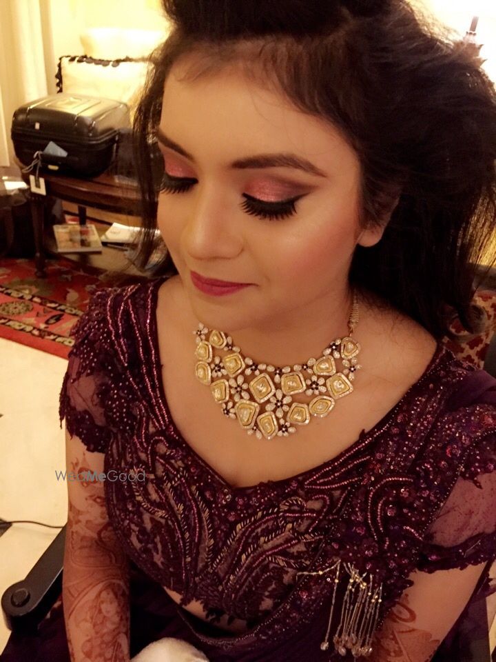 Photo From Cocktail Party Makeup ( ITC Grand Bharat) - By Kriti Chhabra Makeovers