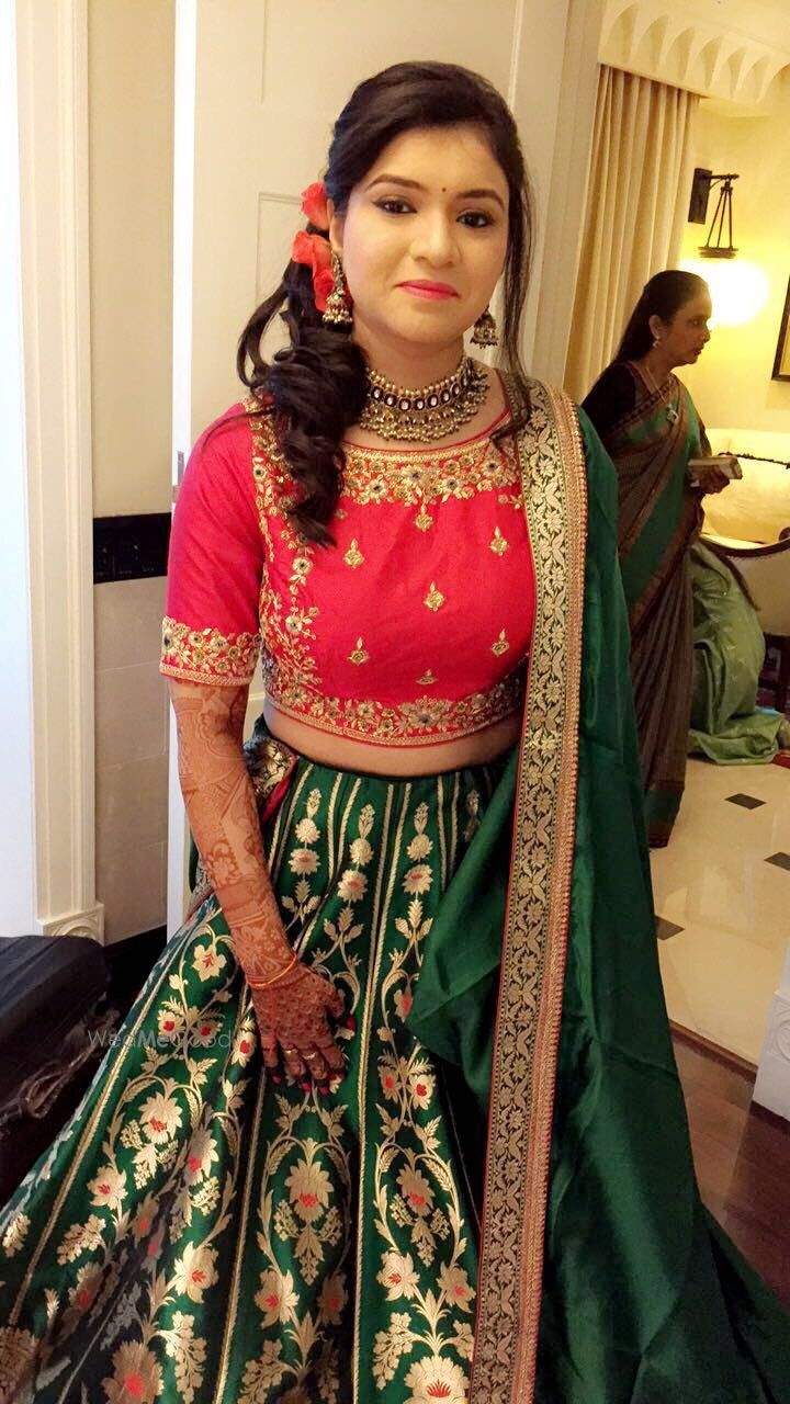 Photo From Mehendi Makeup ( ITC Grand Bharat ) - By Kriti Chhabra Makeovers