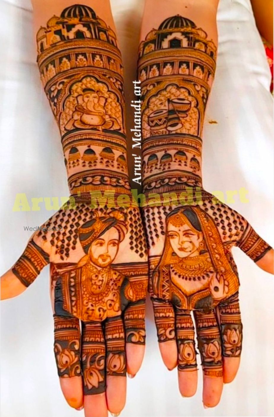 Photo From Bridal mehandi design - By Arun Mehandi Art