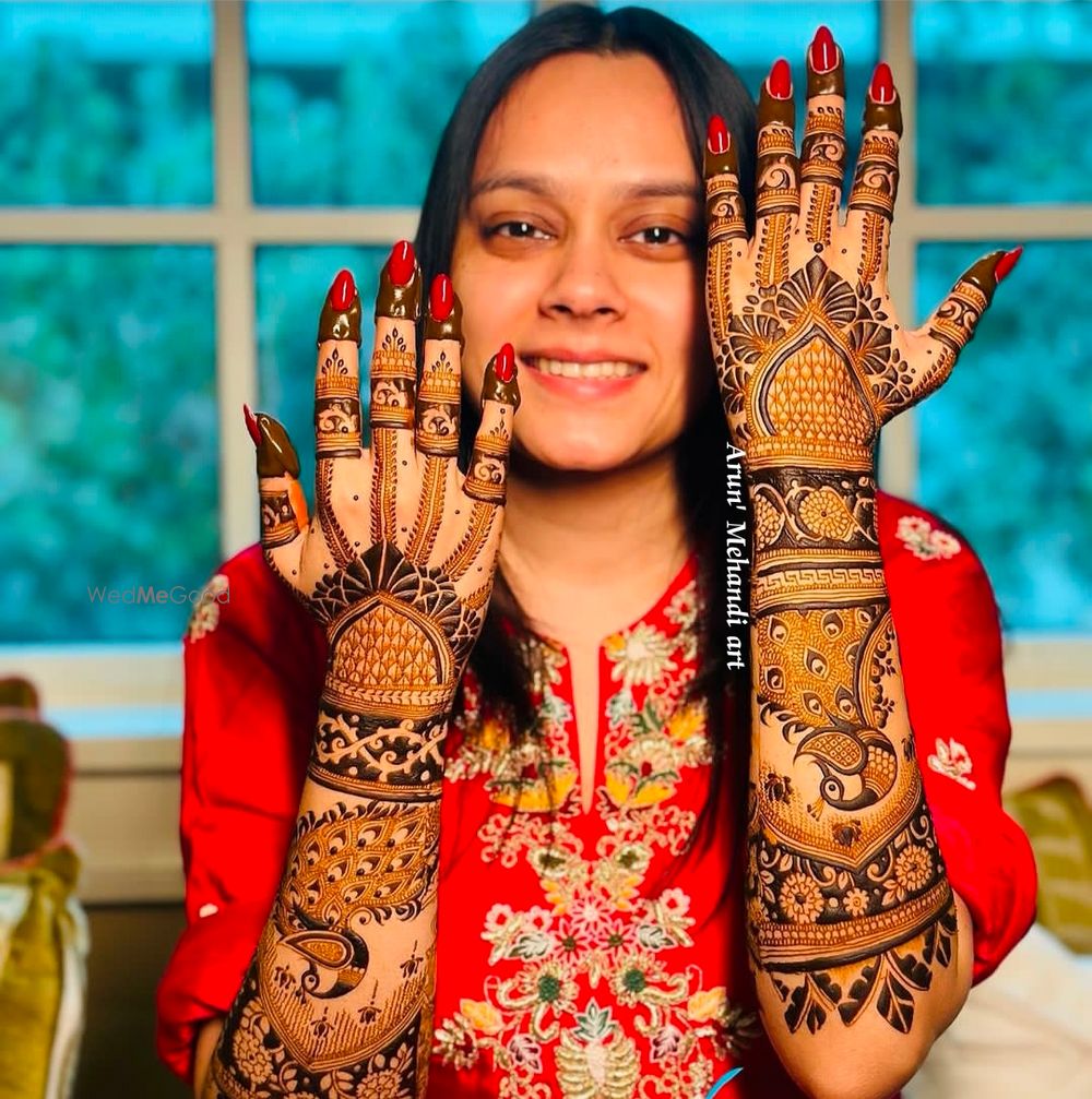 Photo From Bridal mehandi design - By Arun Mehandi Art