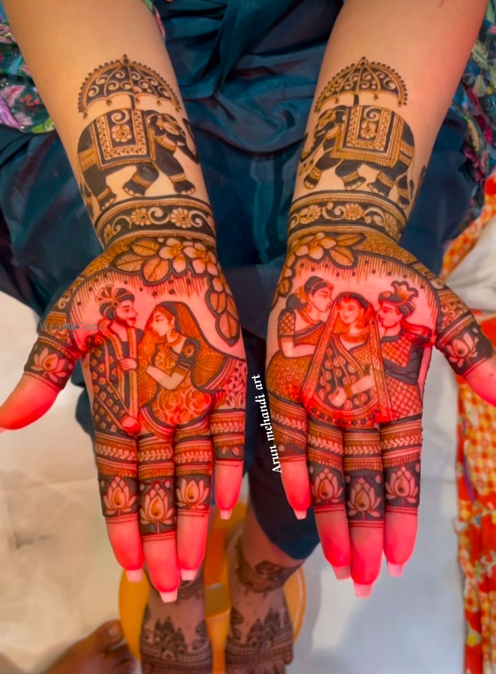 Photo From Bridal mehandi design - By Arun Mehandi Art