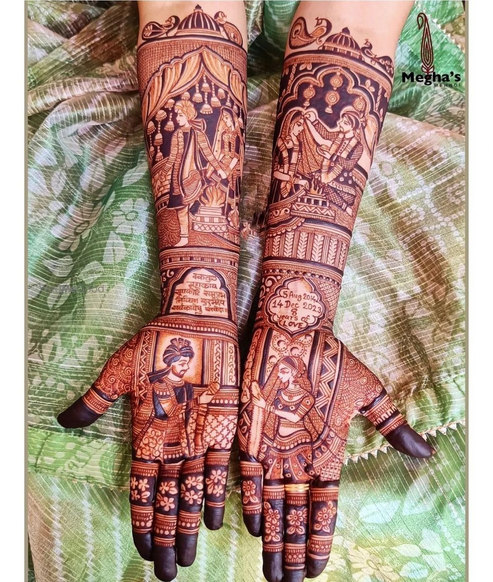 Photo From Special Bridal Mehndi - ₹11000/ - By Sandeep Mehendi Artist