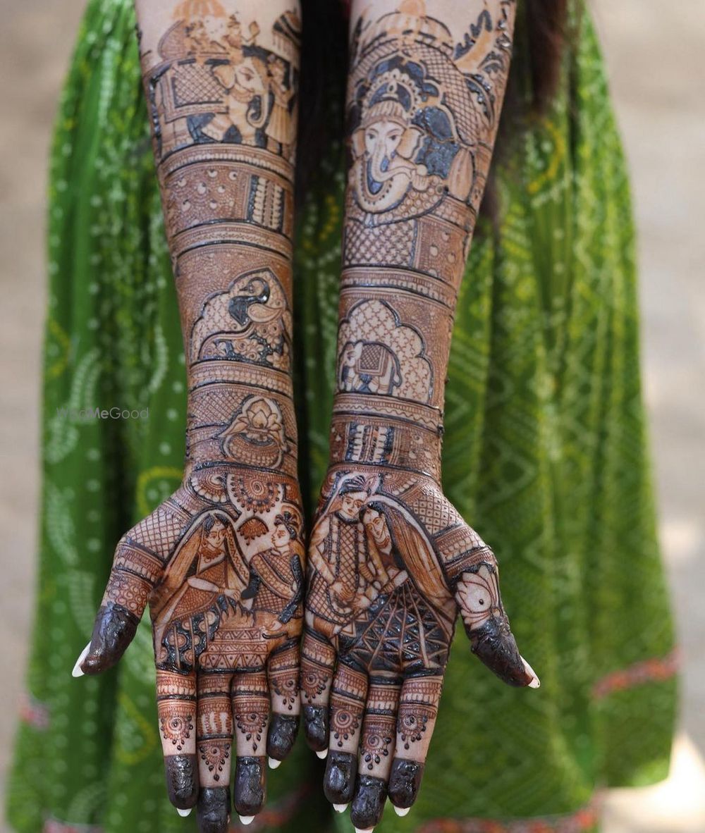 Photo From Special Bridal Mehndi - ₹11000/ - By Sandeep Mehendi Artist