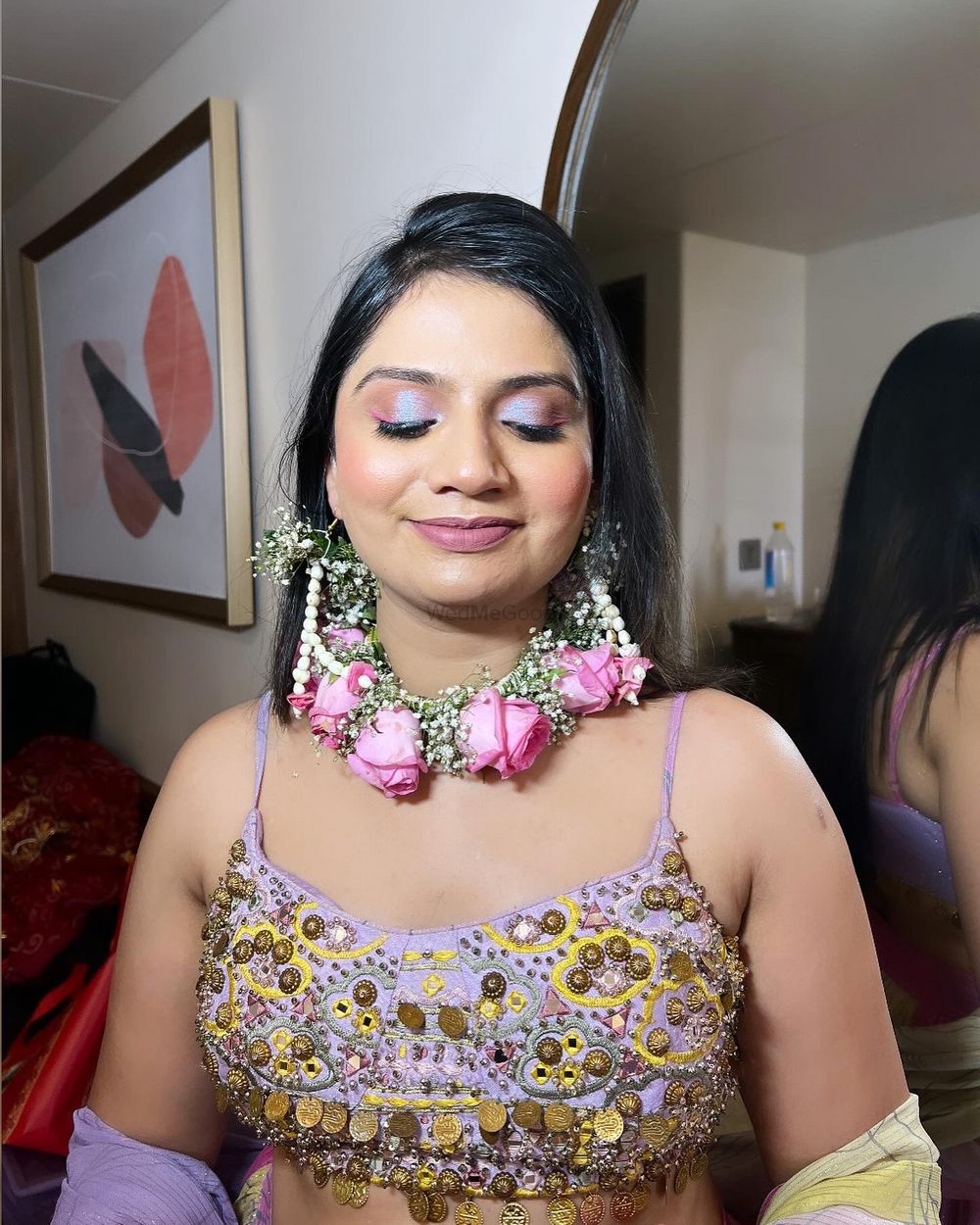 Photo From Bride Aishwarya ( Haldi & Sangeet )  - By Aastha Makeup Artist