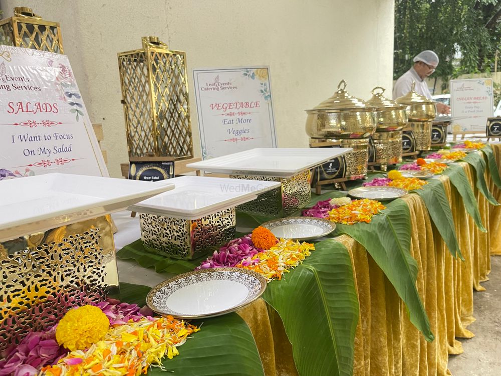 Photo From Golden Food Setup Buffet - By Leaf Events & Catering Services