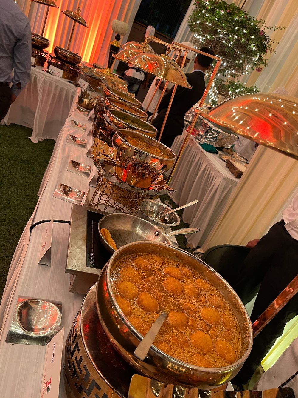 Photo From Golden Food Setup Buffet - By Leaf Events & Catering Services