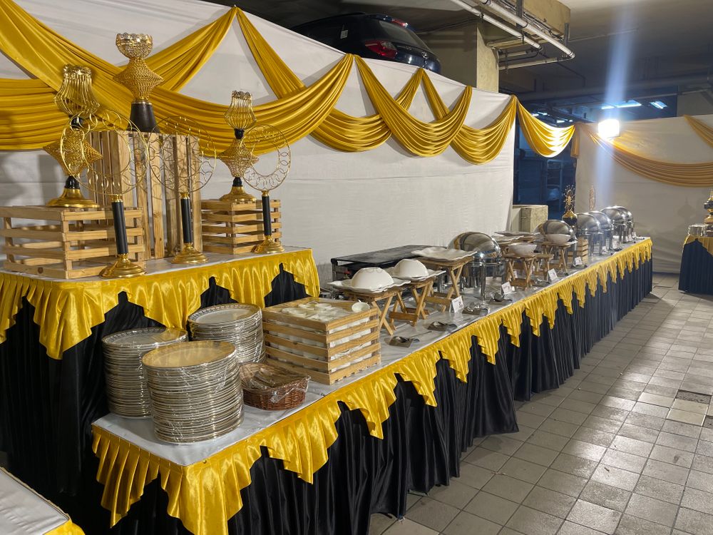 Photo From Golden Food Setup Buffet - By Leaf Events & Catering Services