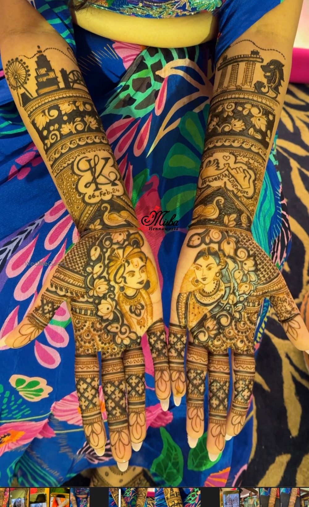 Photo From kanchi weds Lovelesh - By Misba Mehendi Artist