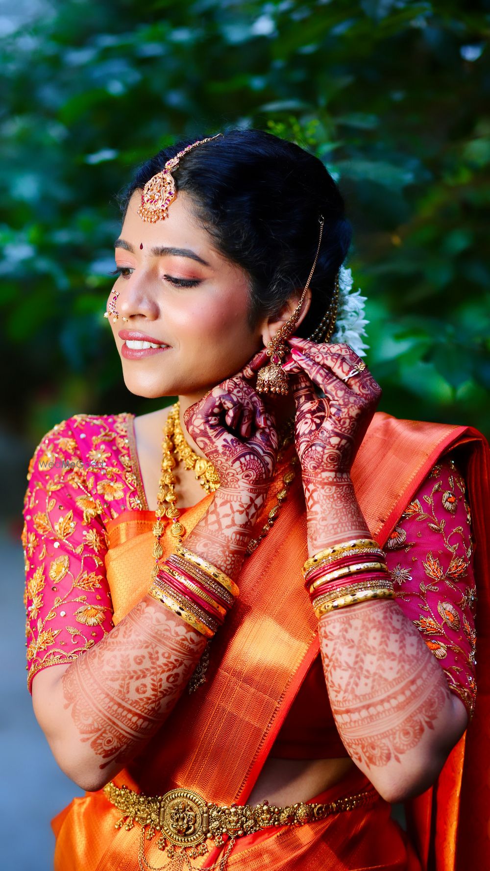 Photo From Madhavi’s south Indian temple wedding  - By Vinita Khandelwal Makeup