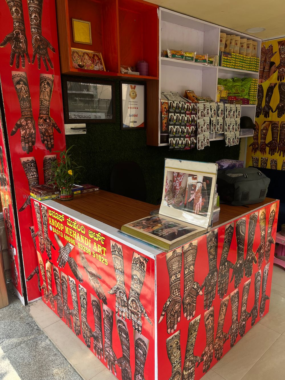 Photo From shop location  - By Anoop Mehandi Artist