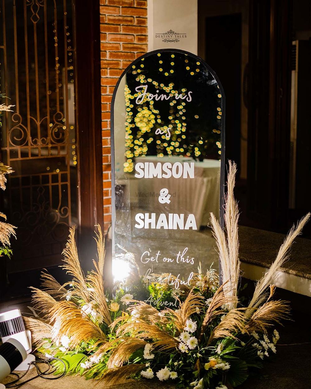 Photo From Simson & Shaina | Wedding Reception Decor - By Destiny Tales