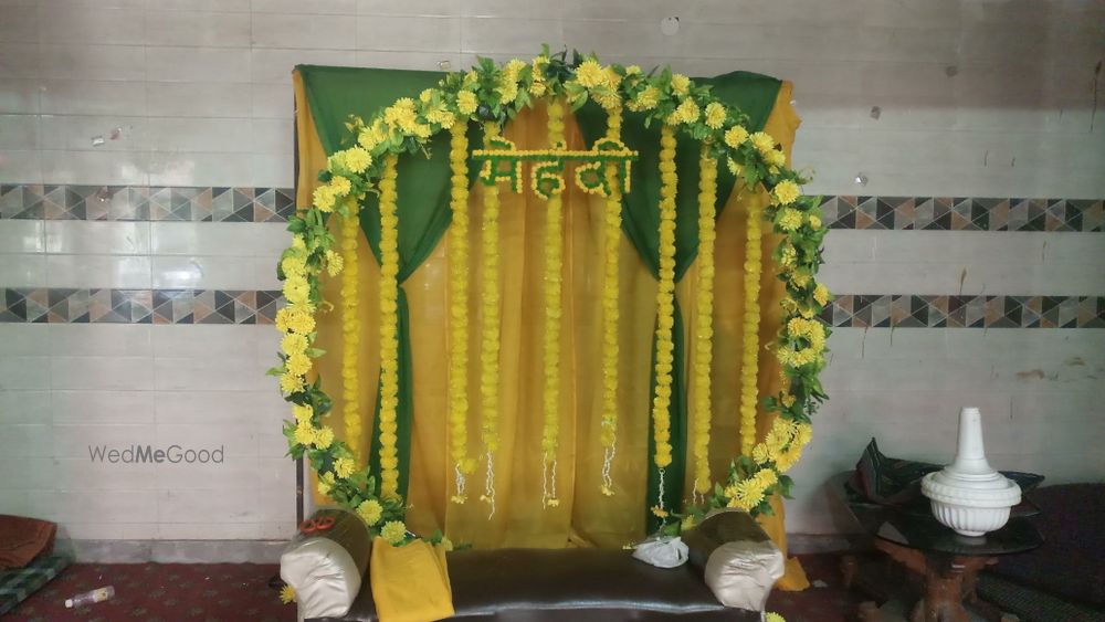 Photo From haldi mehndi veshali decoration delhi adarsh nagar on 2 February 2024 - By Golden Moment Decor