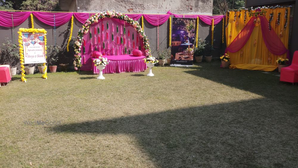 Photo From SHREYA MEHNDI DECOR delhi Msk Residency Duwarika on 16 & 18 February 2024 - By Golden Moment Decor