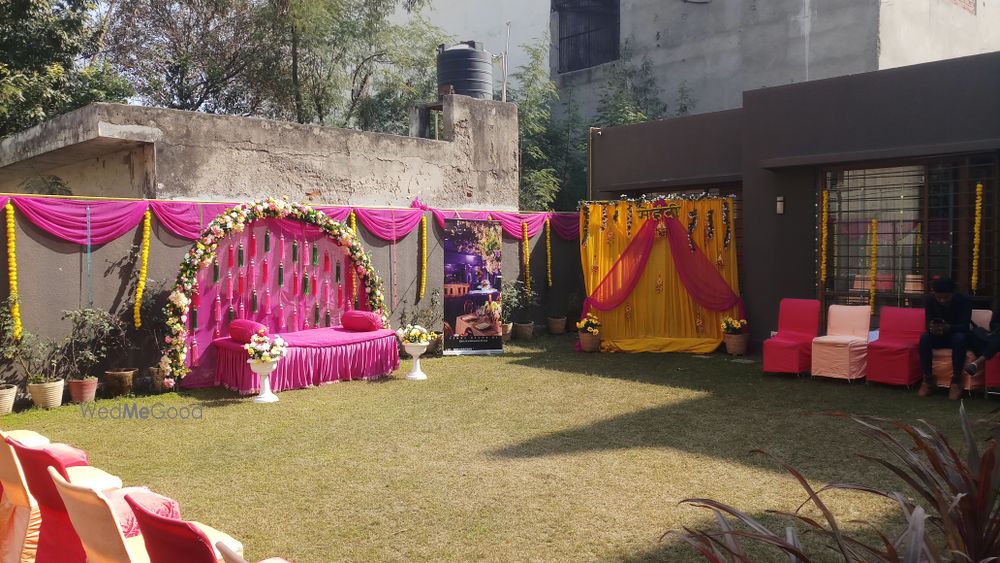 Photo From SHREYA MEHNDI DECOR delhi Msk Residency Duwarika on 16 & 18 February 2024 - By Golden Moment Decor