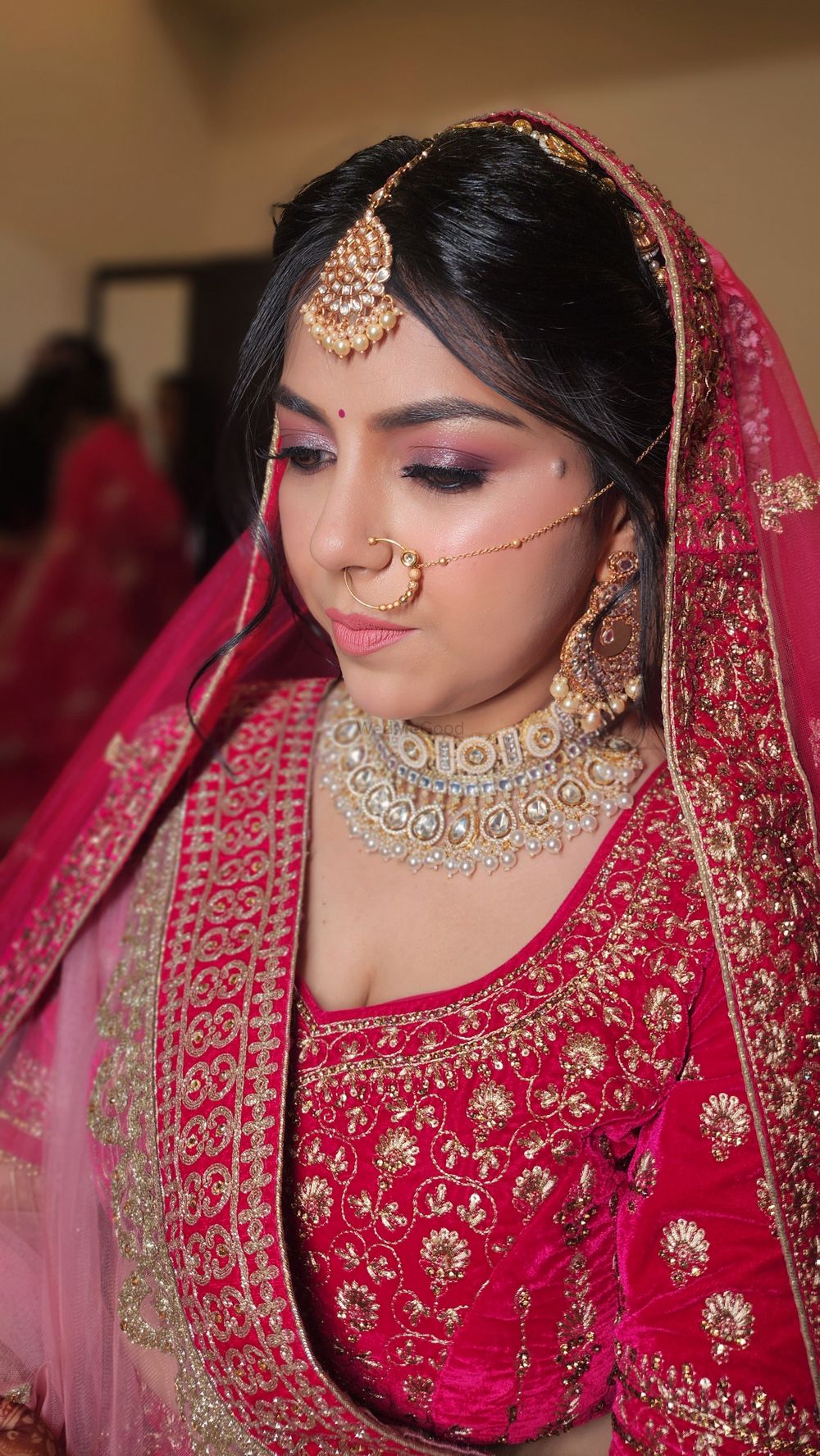Photo From North Bride Divyani Pandey - By Wow - Makeup Artist Reena