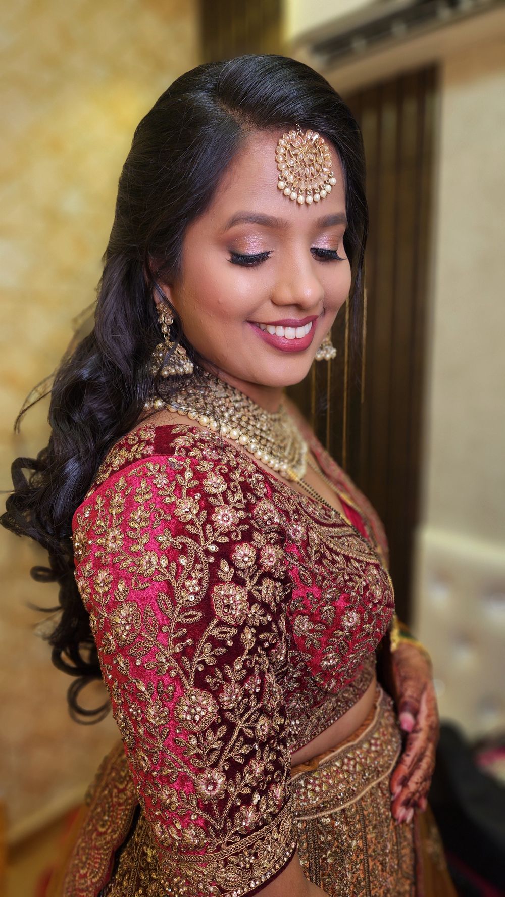 Photo From Bride Priyanka Gaikwad wedding reception look - By Wow - Makeup Artist Reena