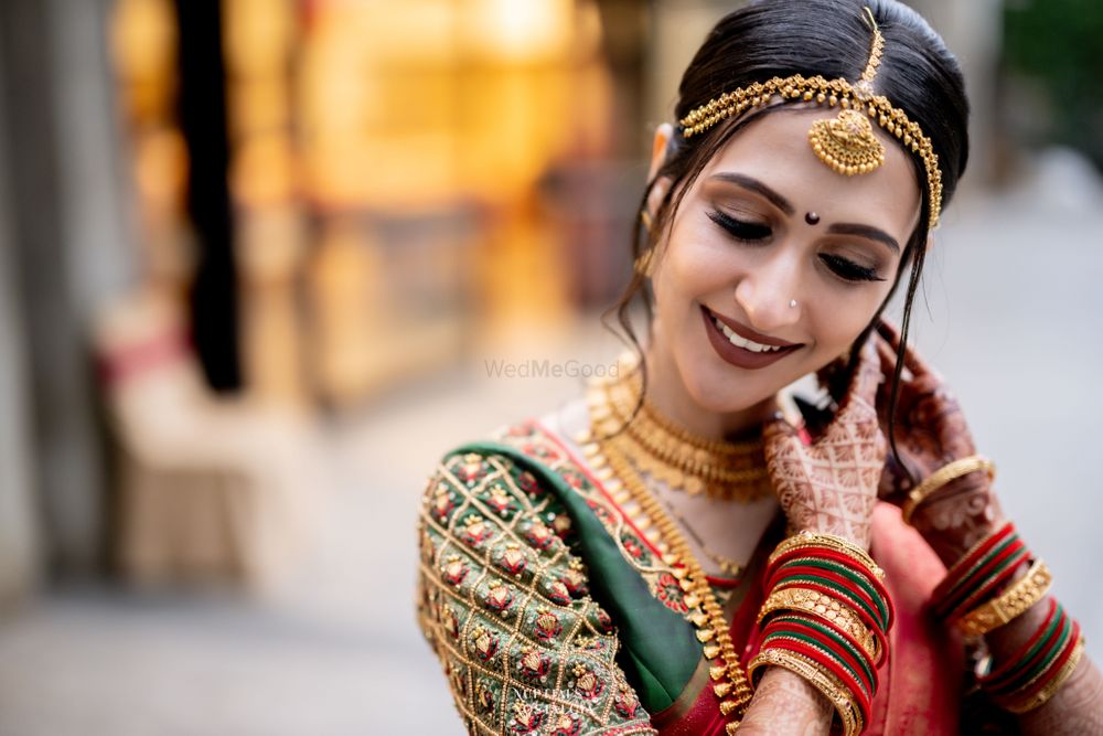 Photo From Reception and Wedding Makeup Look of Chaitra - By Makeup By Needhi KKansal