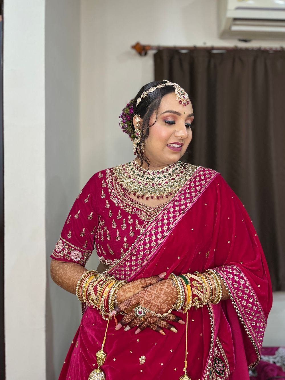 Photo From Bride Shruti - By Manisha Dhaliya Makeover