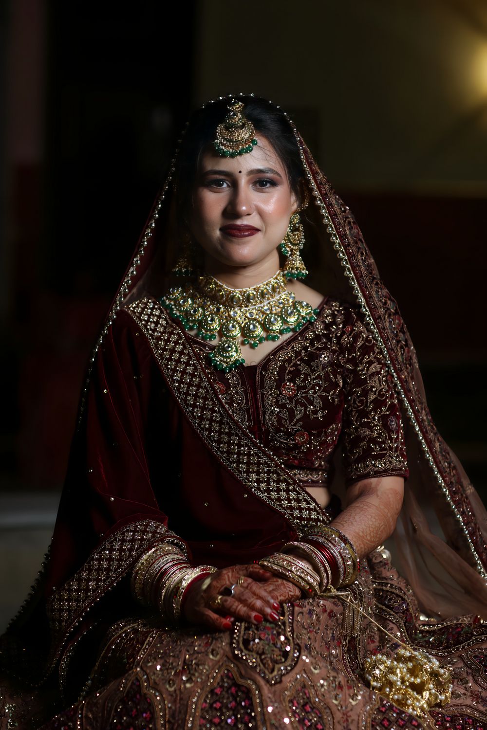 Photo From North Indian Bridal Makeup - By Makeup By Needhi KKansal