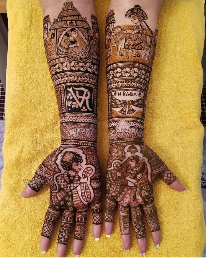 Photo From 3D mehandi design - By Laxmi Mehndi Artist