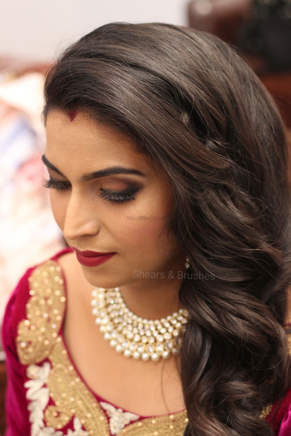Photo From Riddhi's Wedding Reception - By Shears & Brushes 