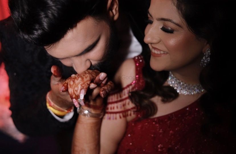 Photo From Sneha’s Engagement Look - By Surbhi Malhotra Makeovers