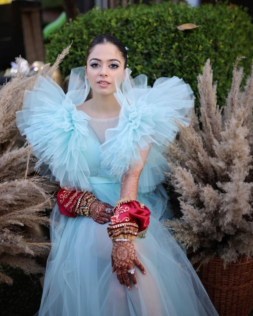 Photo From Mehendi/ Sangeet - By Aakriti Gandhi Makeup Artist