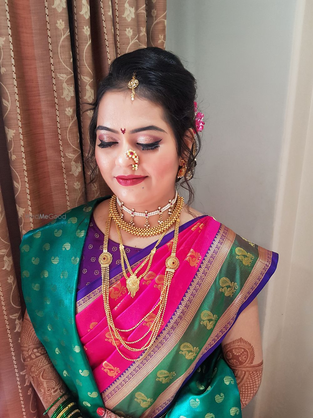 Photo From maharashtrian bridal looks - By Makeover By Sayali Sutrave 