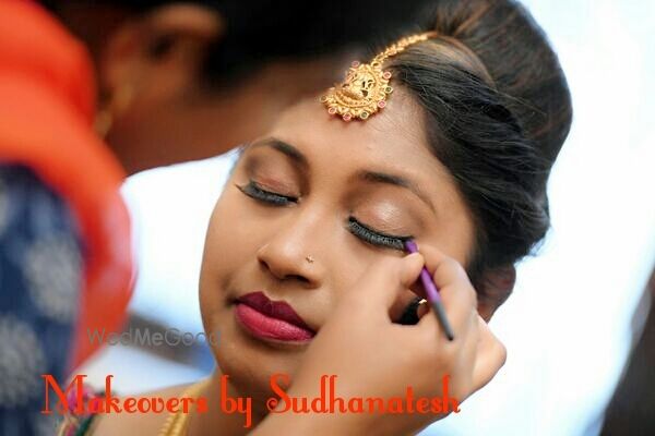 Photo From Ashritha's Wedding Looks - By Makeovers by Sudhanatesh