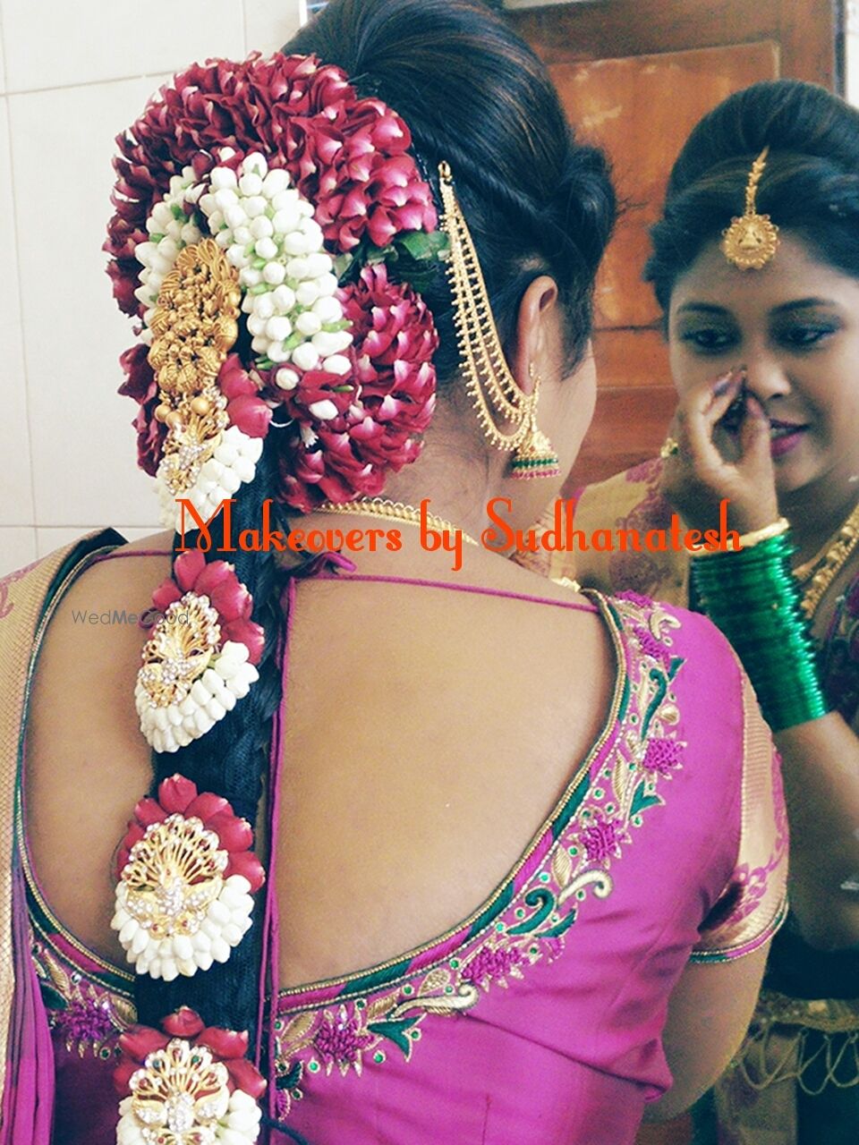 Photo From Ashritha's Wedding Looks - By Makeovers by Sudhanatesh