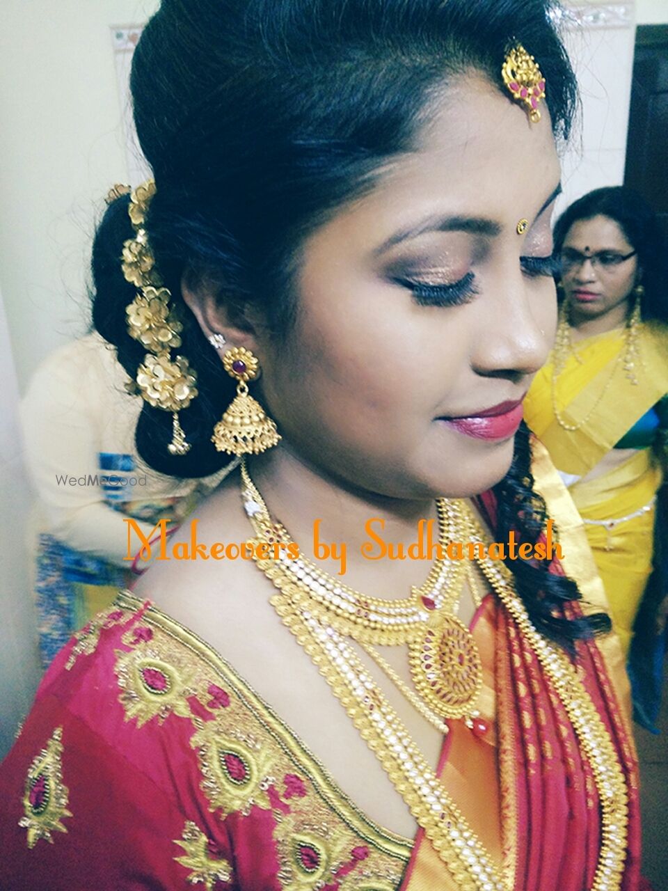 Photo From Ashritha's Reception Looks - By Makeovers by Sudhanatesh