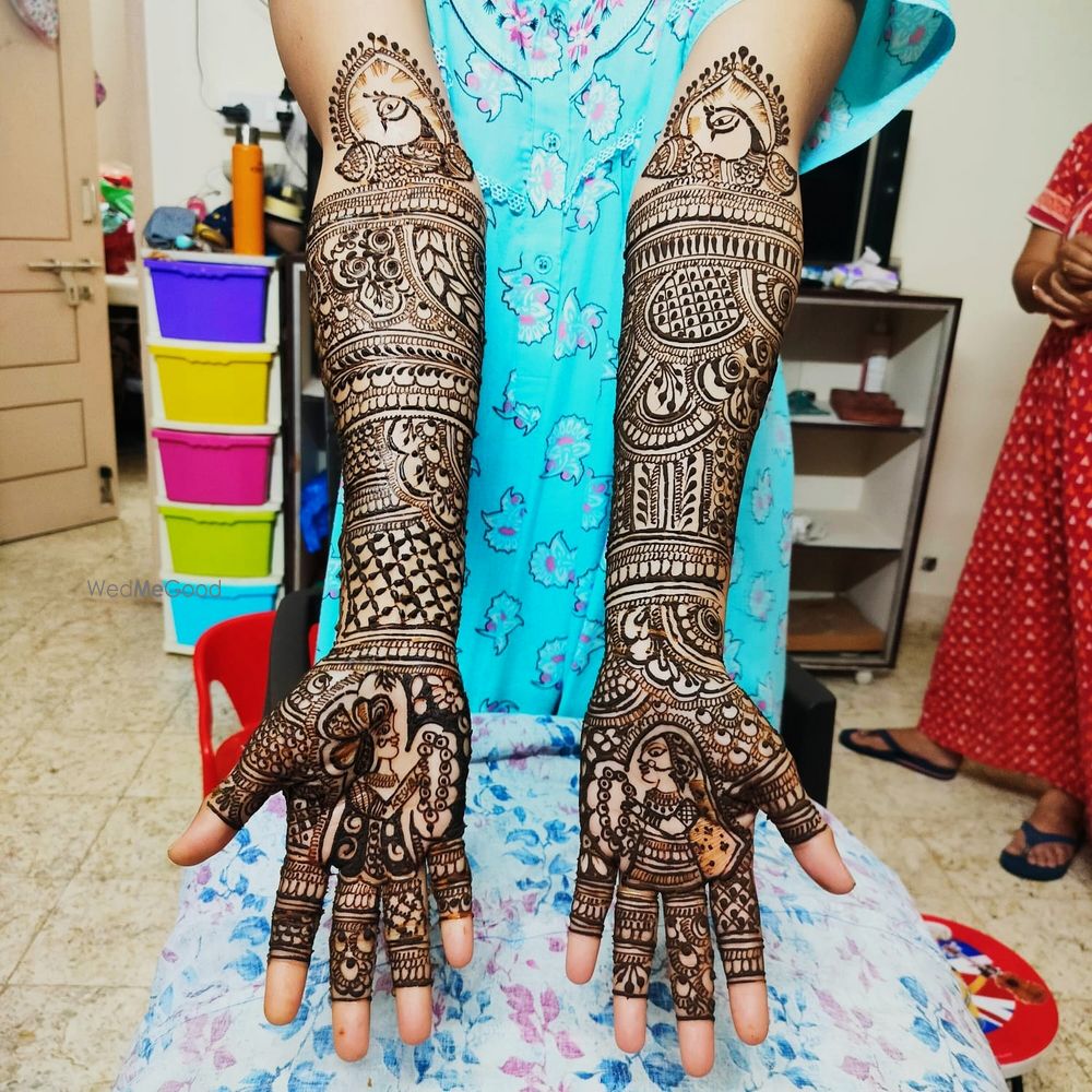 Photo From Bridal - By Ameena Mehendi Artist