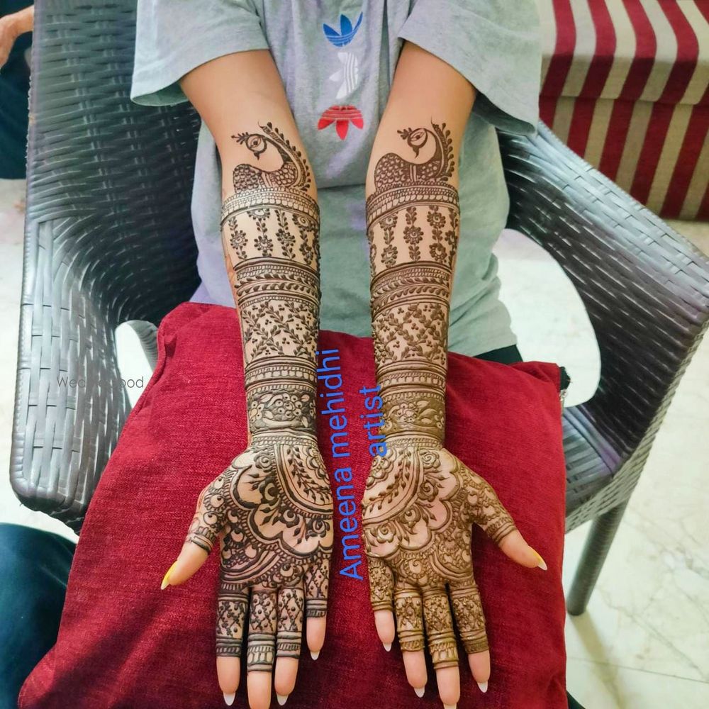 Photo From Bridal - By Ameena Mehendi Artist