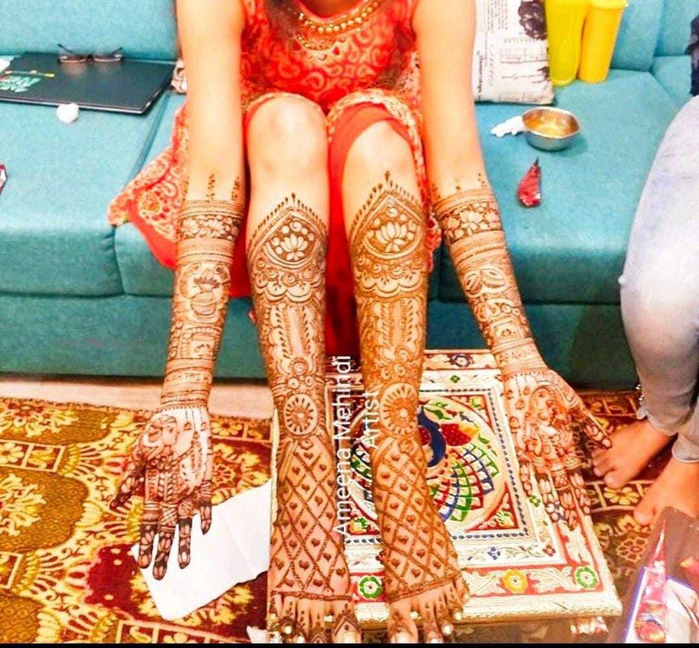 Photo From Bridal - By Ameena Mehendi Artist