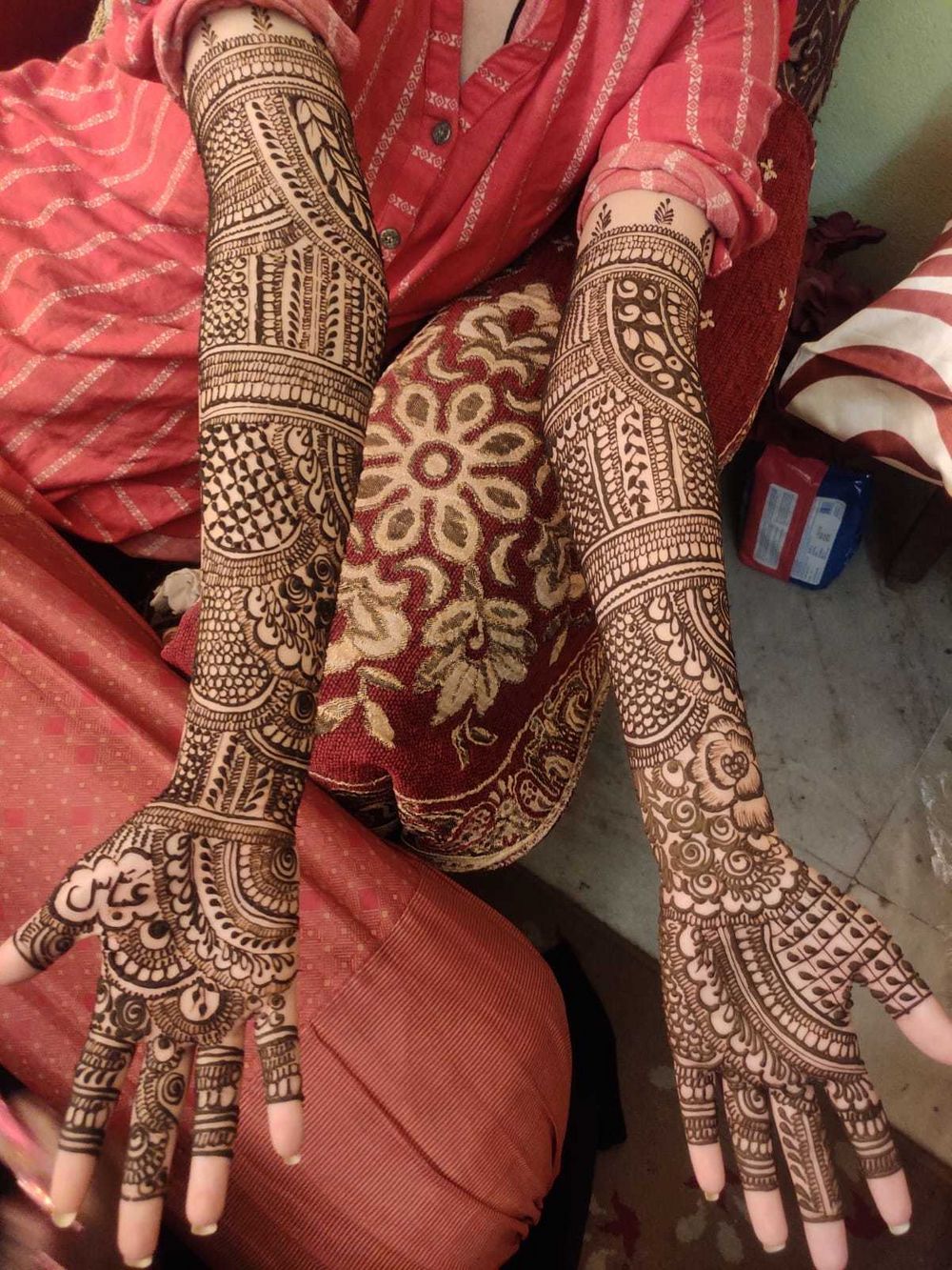 Photo From Bridal - By Ameena Mehendi Artist