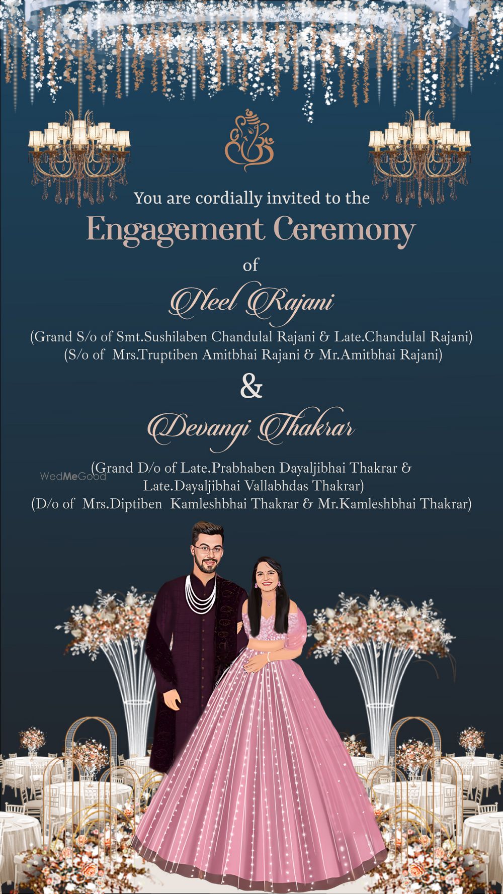 Photo From Engagement Invitation - By Aexr Graphics