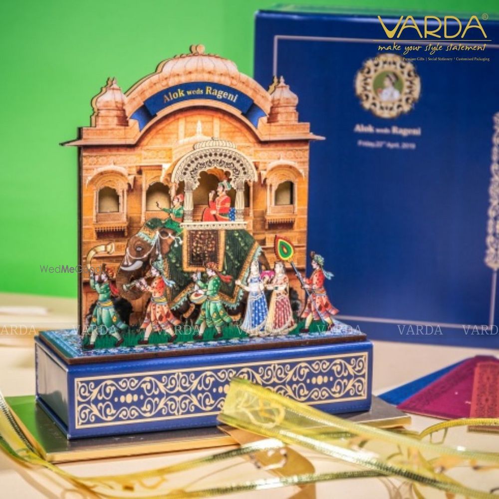 Photo From Royal Wedding Invitation Boxes - By Varda