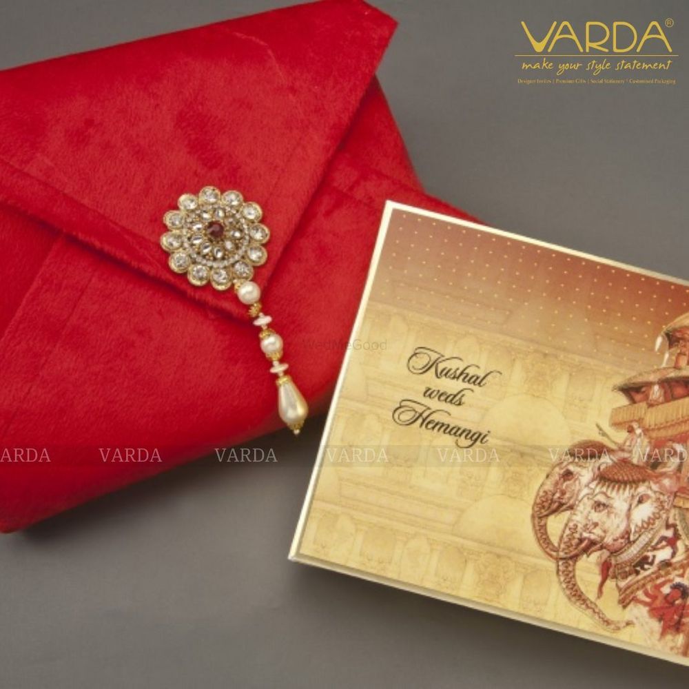 Photo From Royal Wedding Invitation Boxes - By Varda