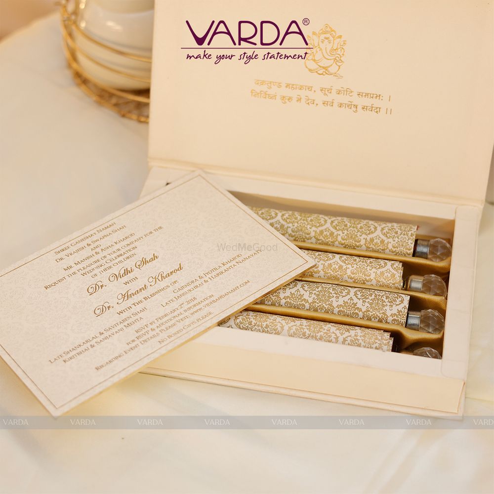 Photo From Scroll Wedding Invitation Cards - By Varda