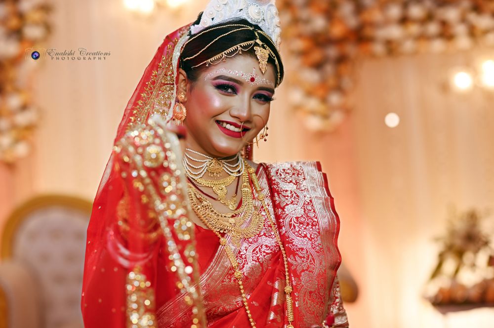 Photo From non Bengali Bride - By Enakshi Creations