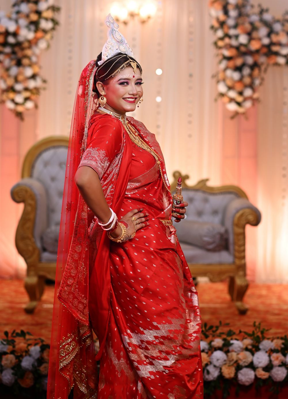 Photo From non Bengali Bride - By Enakshi Creations