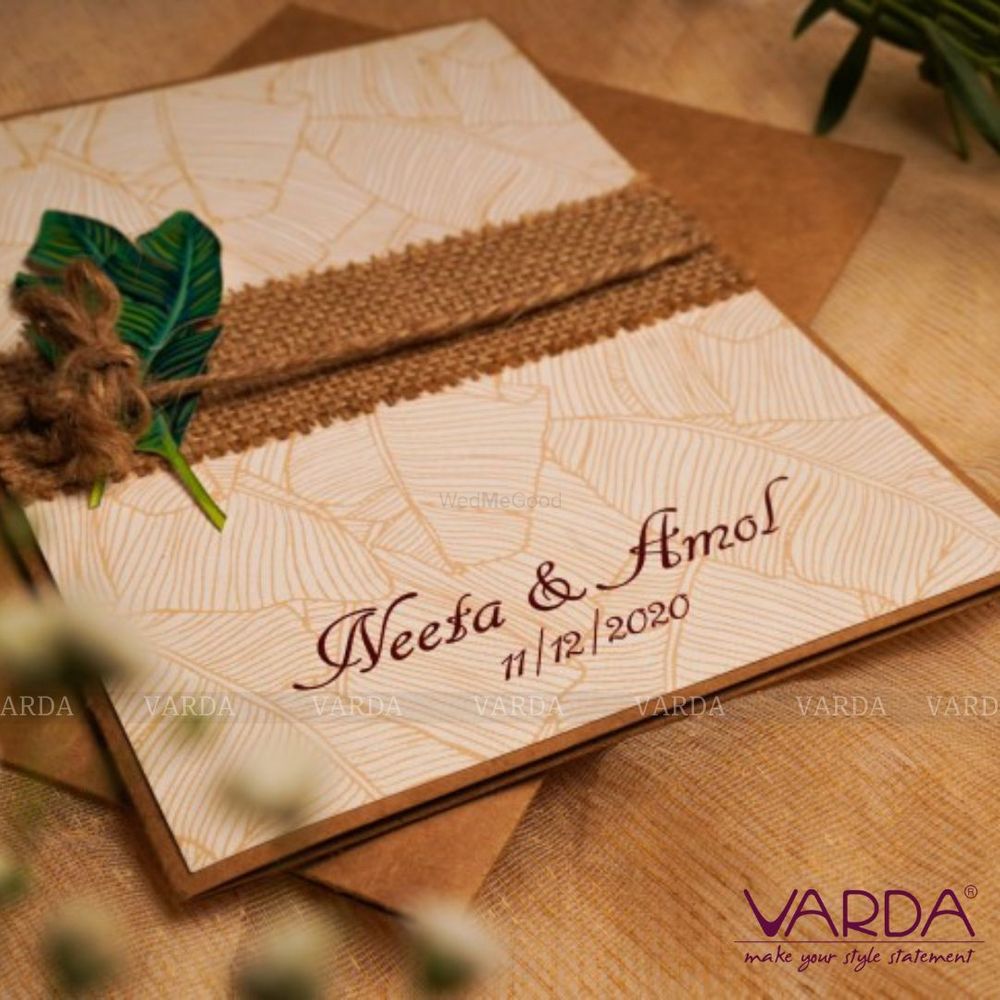 Photo From Eco-Friendly Wedding Invitation Cards - By Varda